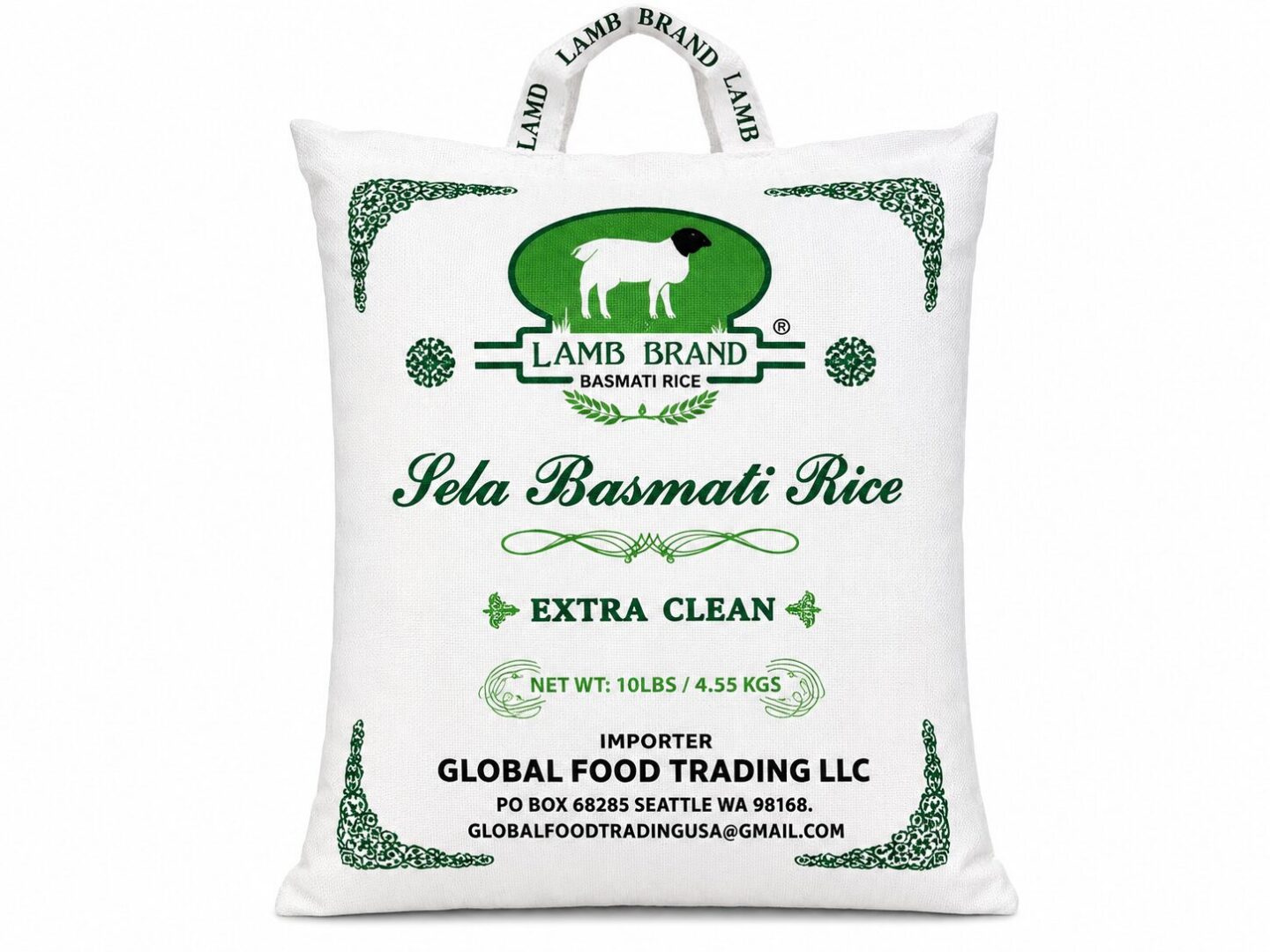 Lamb Sella Basmati Rice (4x10lb)