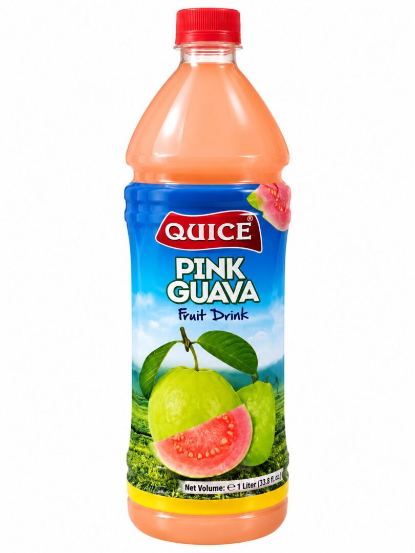 Quice Pink Guava Fruit Drink 1ltr x 12