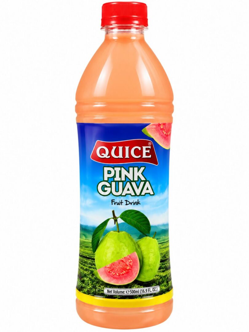 Quice Pink Guava Fruit Drink 500ml x 24