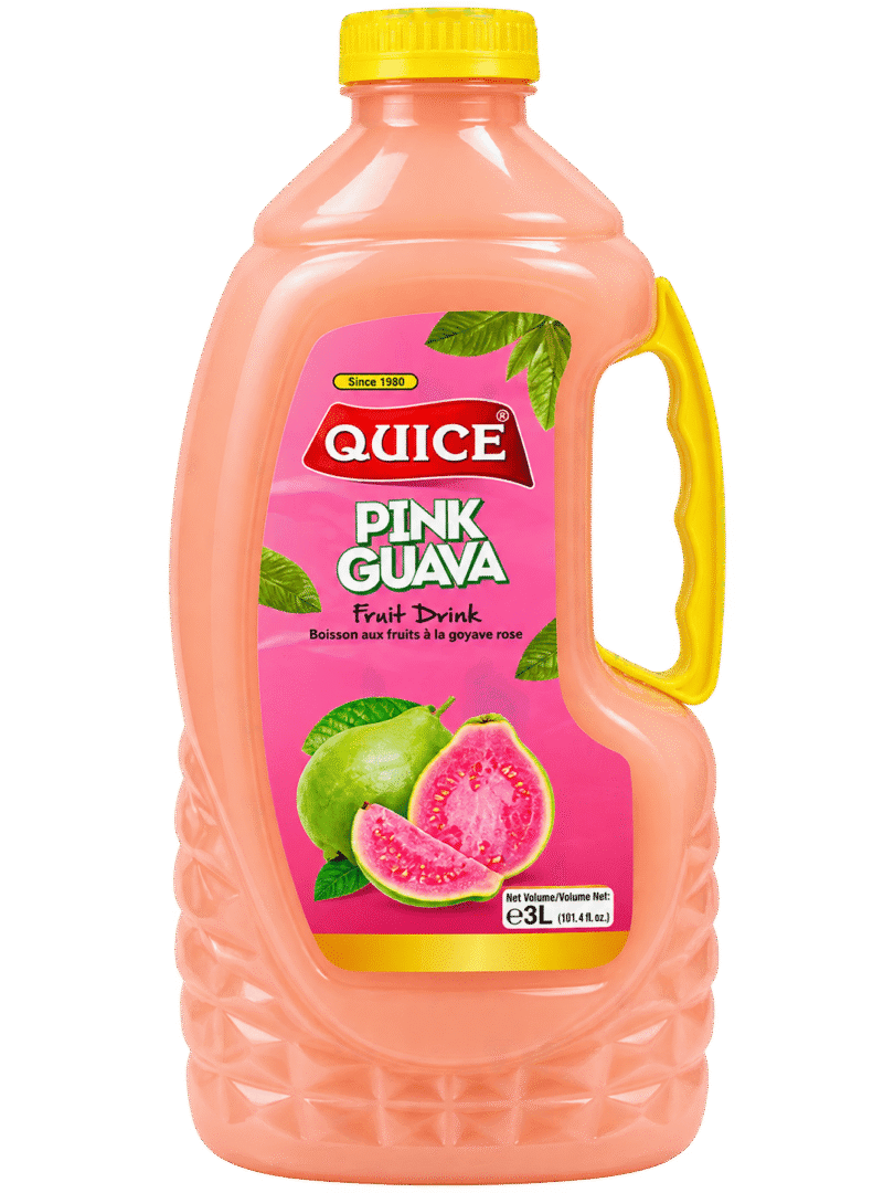 Quice Fruit Pink Guava 3ltr x 4